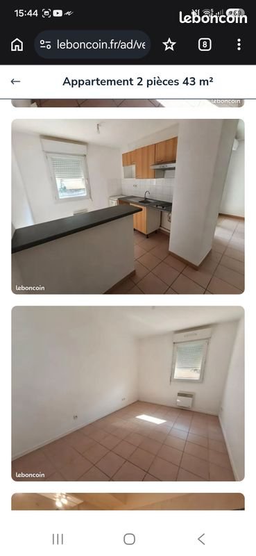 Appartement à louer, 44m², Muret
