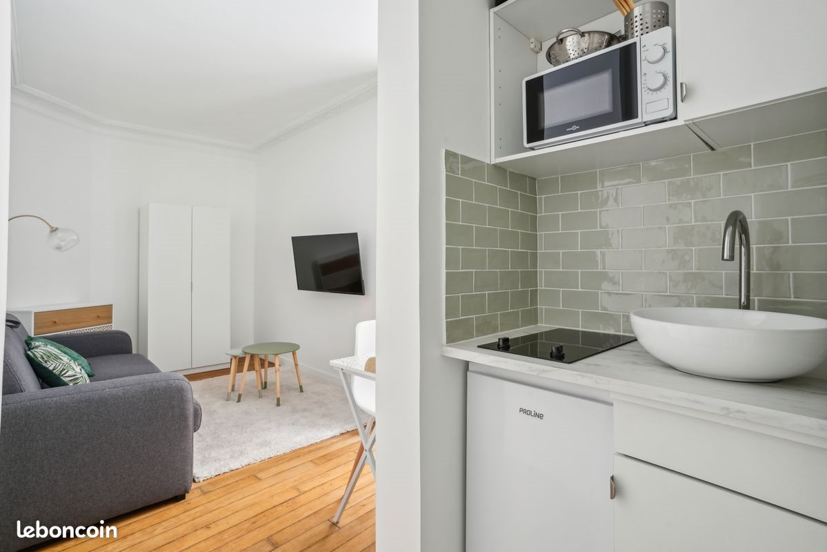 Appartement à louer, 15m², Paris 17ème