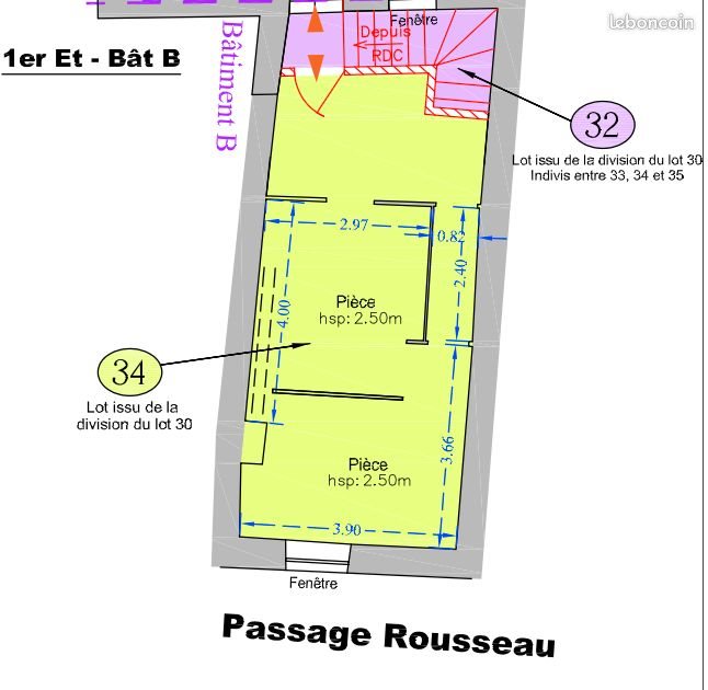 Appartement à vendre, 31m², Villefranche-sur-Saône