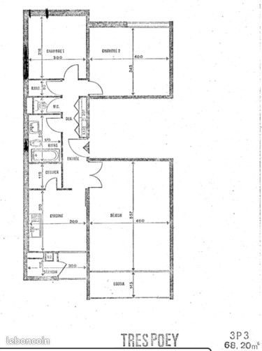 Appartement à louer, 68m², Pau