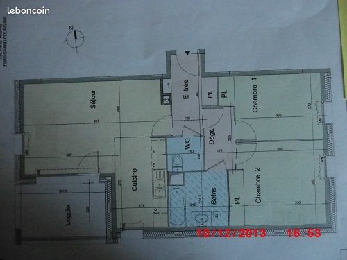 Appartement à louer, 67m², Le Petit-Quevilly