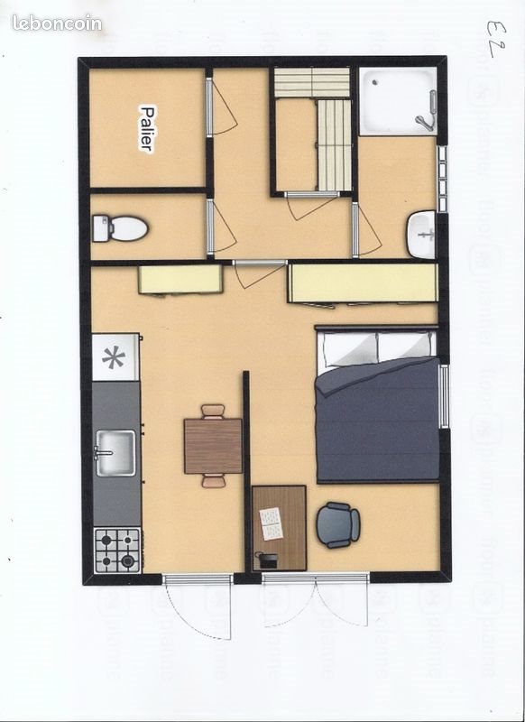 Appartement à louer, 35m², Poitiers