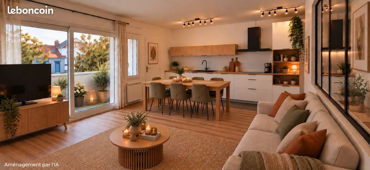 Appartement à louer, 54m², Saint-Sébastien-sur-Loire