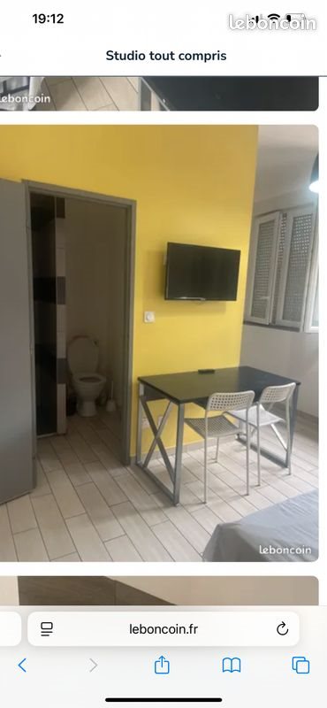 Appartement à louer, 22m², Roanne