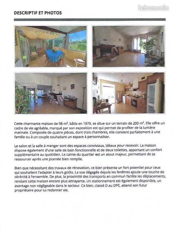 Maison à vendre, 98m², Sète