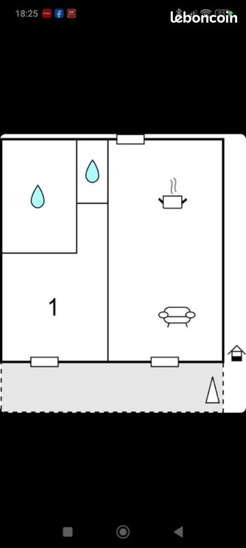 Appartement à louer, 40m², Audenge