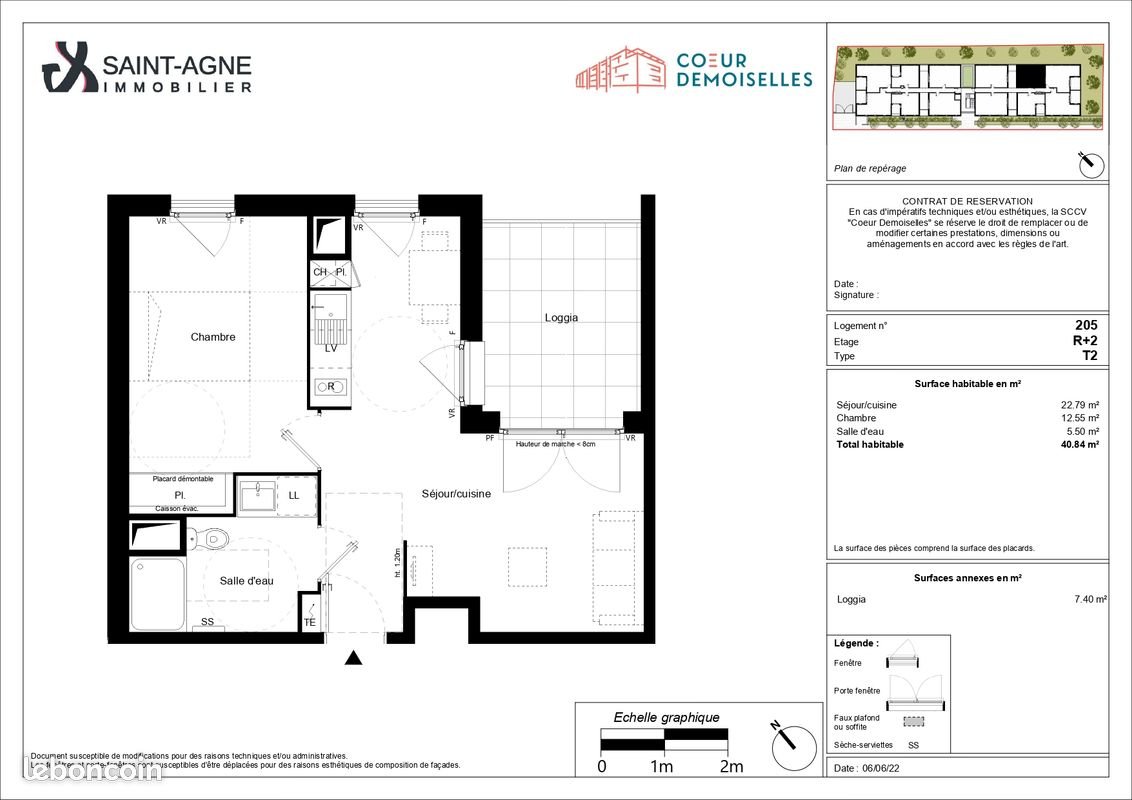 Appartement à louer, 41m², Toulouse