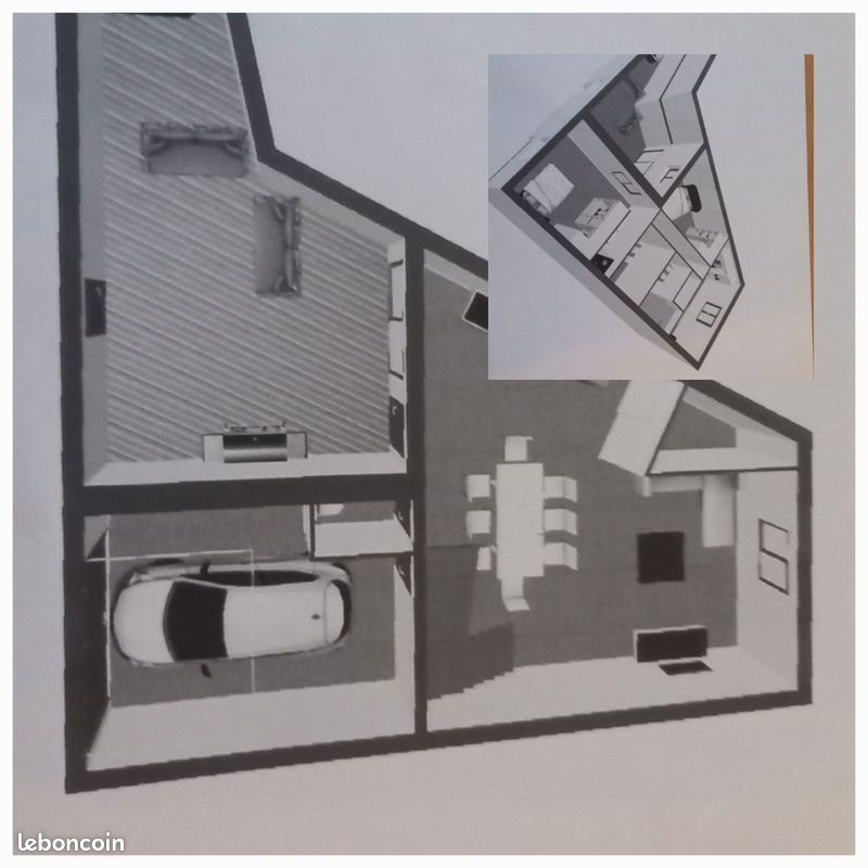 Maison à vendre, 110m², Pouzolles