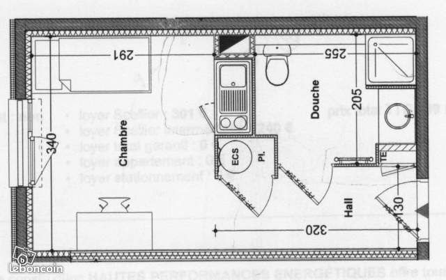 Appartement à vendre, 20m², Saint-Genis-Laval