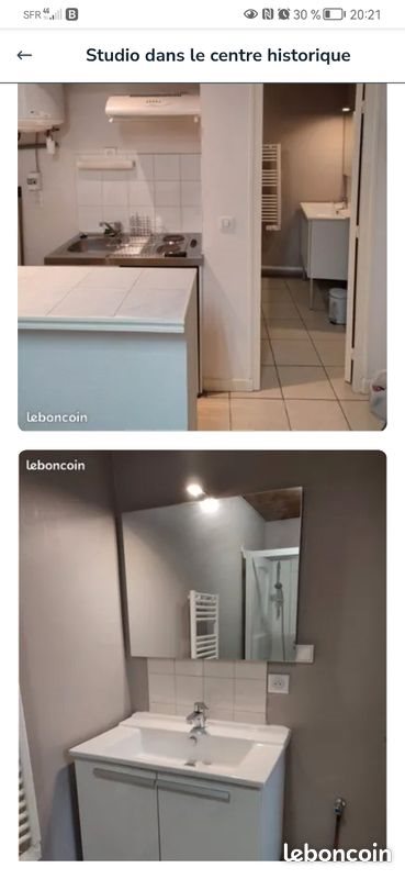 Appartement à louer, 22m², Figeac