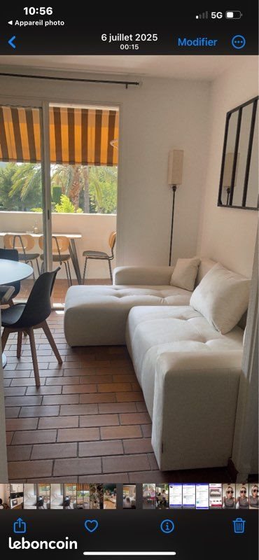 Appartement à louer, 20m², Saint-Cyr-sur-Mer