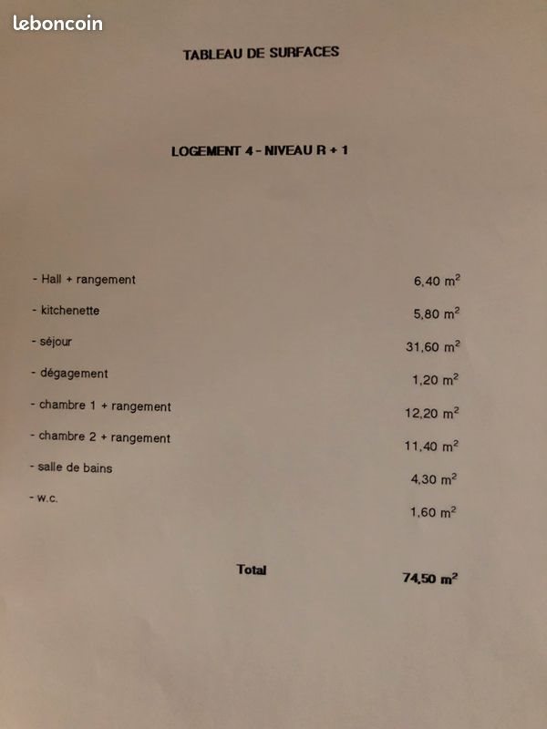 Appartement à louer, 74m², Oraison