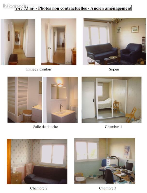 Appartement à vendre, 73m², Reims