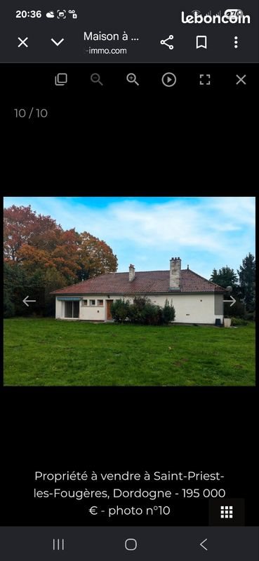 Maison à vendre, 180m², Saint-Priest-les-Fougères