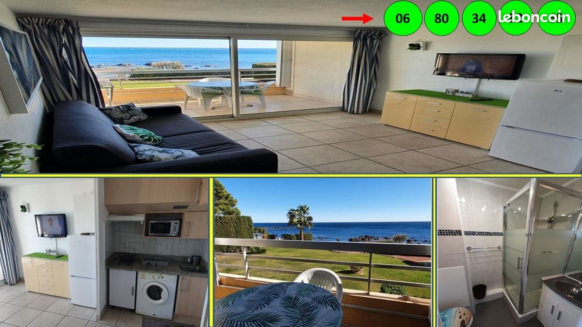 Appartement à louer, 26m², Saint-Raphaël