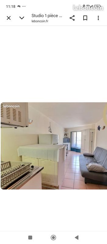 Appartement à vendre, 20m², Saint-Raphaël