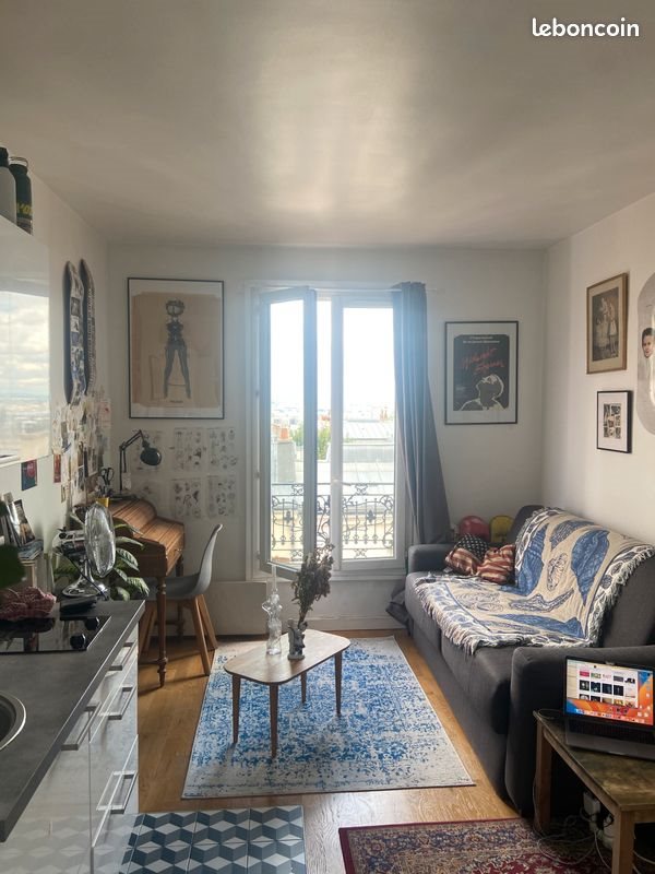 Appartement à louer, 20m², Paris 18ème