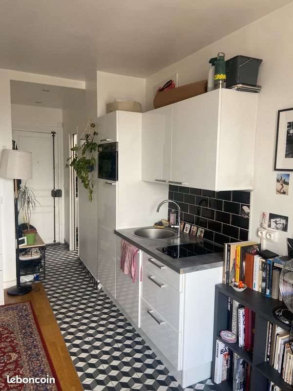 Appartement à louer, 20m², Paris 18ème