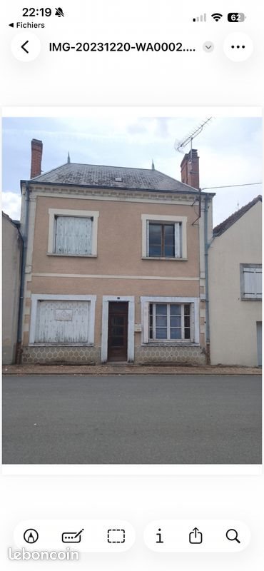 Maison à vendre, 80m², Dun-le-Poëlier
