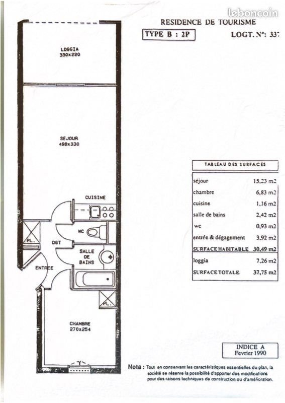 Appartement à vendre, 38m², Cogolin