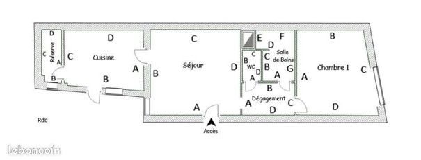 Appartement à louer, 40m², Pierre-Bénite