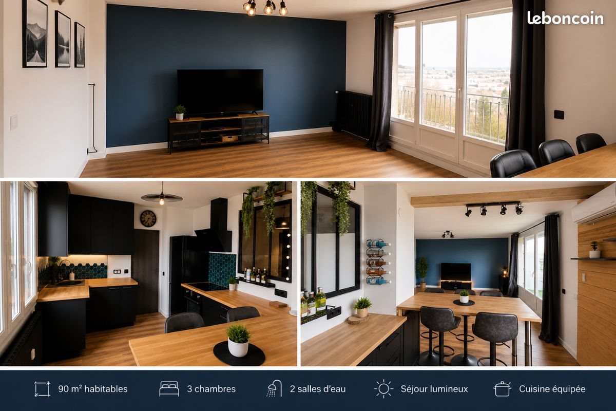 Appartement à vendre, 90m², Châteauroux