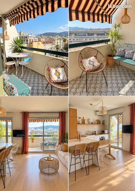 Appartement à louer, 46m², Nice
