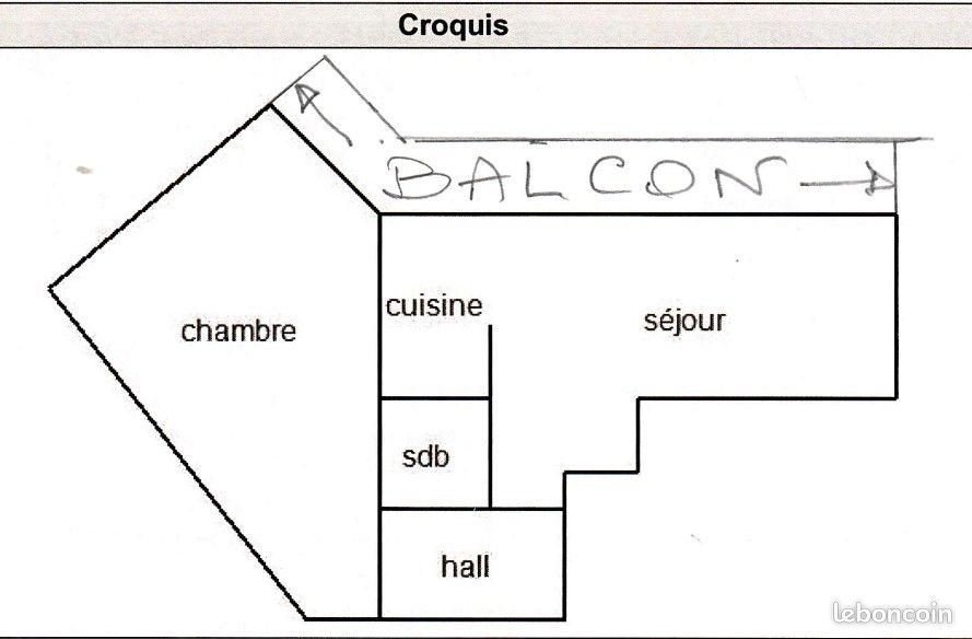 Appartement à louer, 52m², Le Bouscat