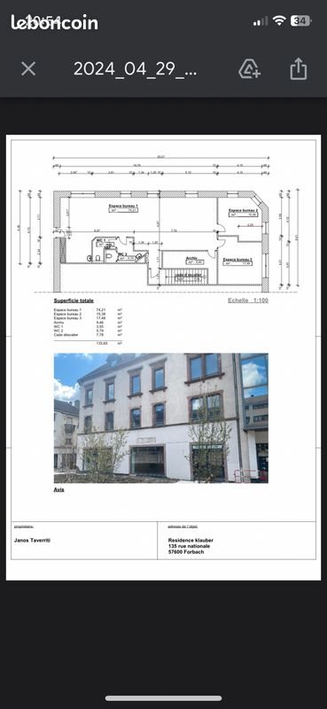 Appartement à vendre, 130m², Forbach