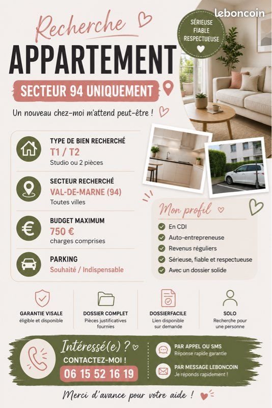Appartement à louer, 30m², Saint-Maur-des-Fossés