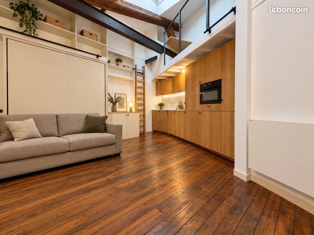 Appartement à louer, 18m², Paris 8ème
