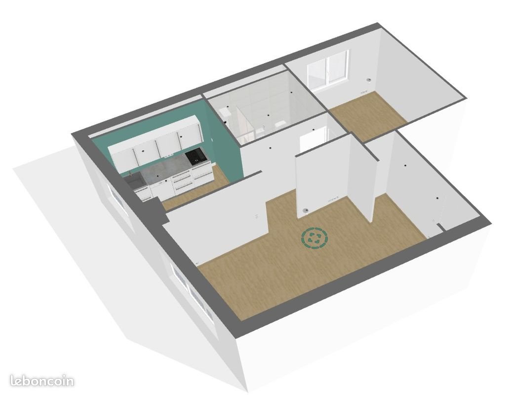 Appartement à louer, 50m², Grignan