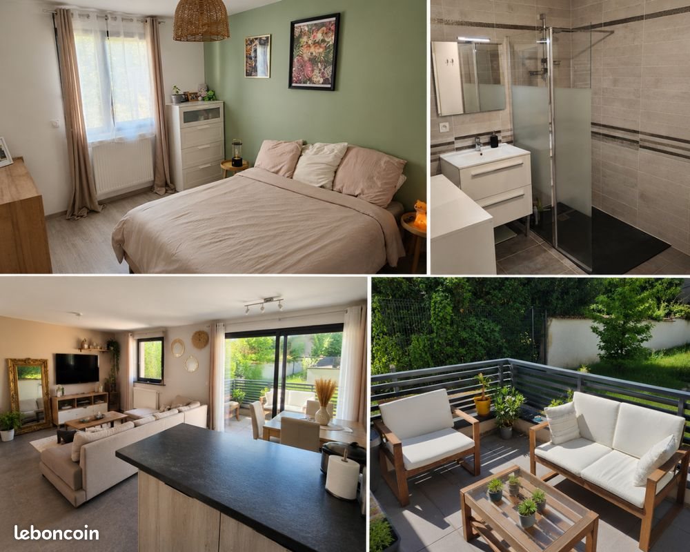 Appartement à vendre, 54m², Saint-Bonnet-de-Mure