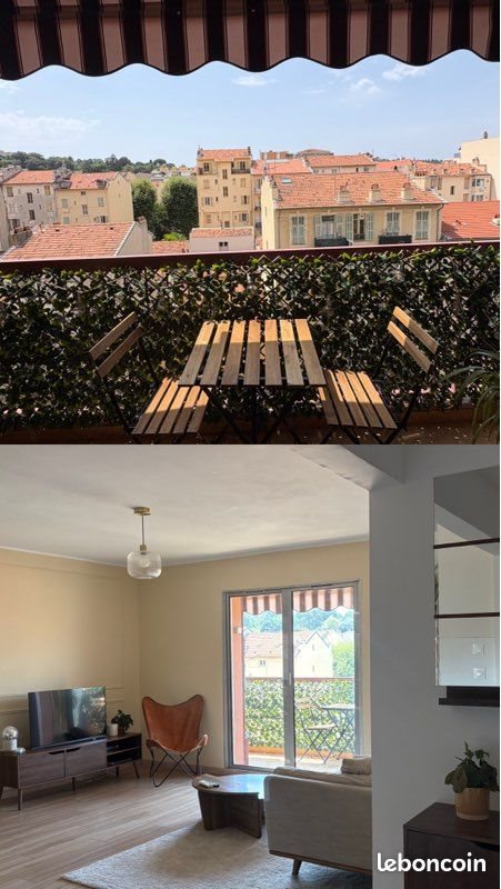 Appartement à louer, 65m², Nice