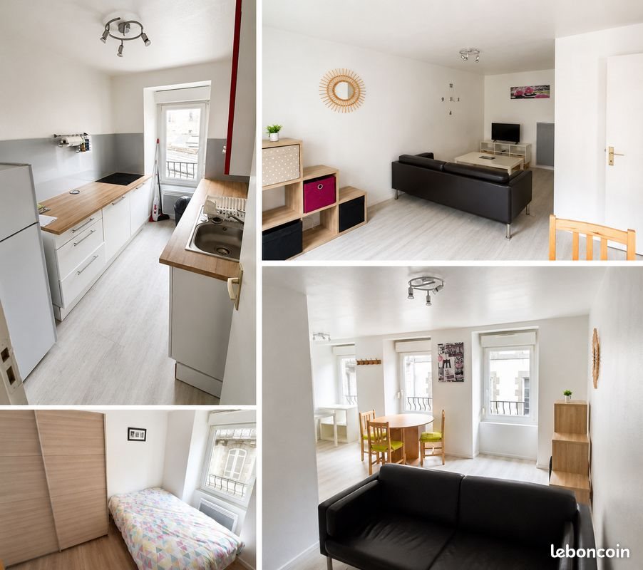 Appartement à louer, 40m², Saint-Brieuc