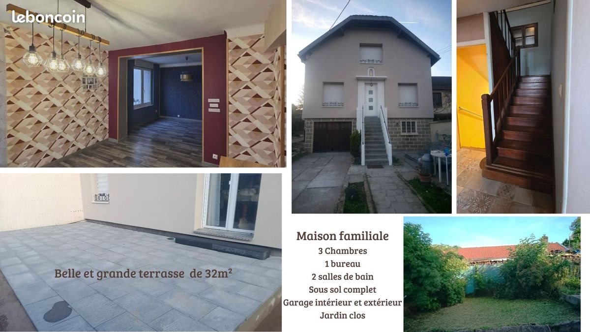 Maison à vendre, 104m², Lunéville