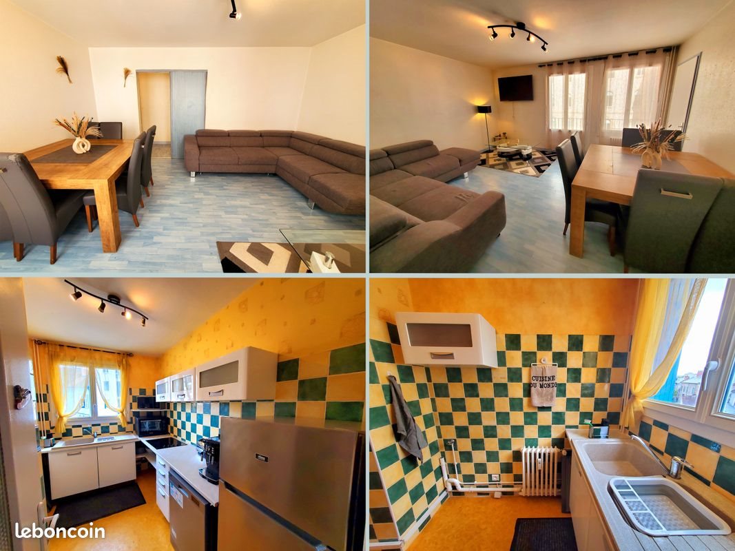 Appartement à louer, 57m², Montluçon