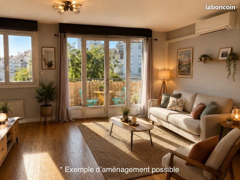 Appartement à vendre, 59m², Angoulême
