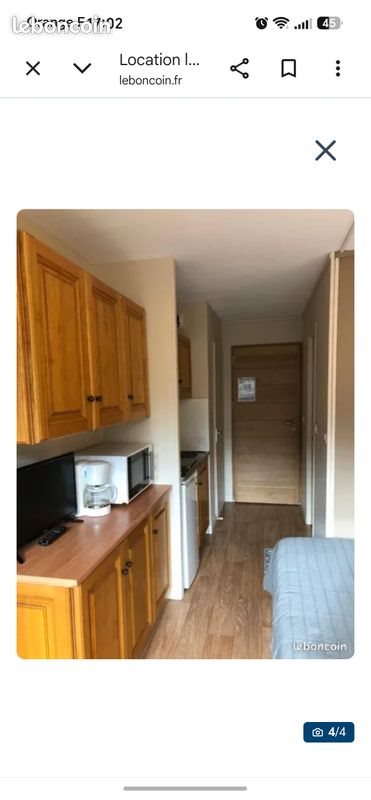 Appartement à vendre, 19m², Laveissière