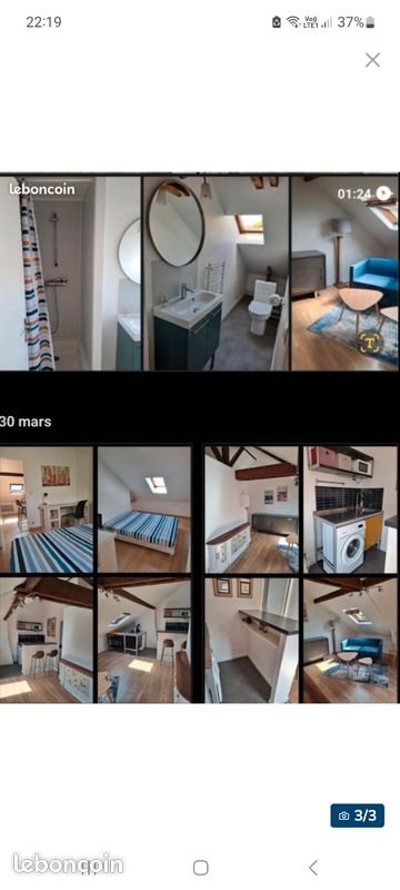 Appartement à louer, 41m², Tours