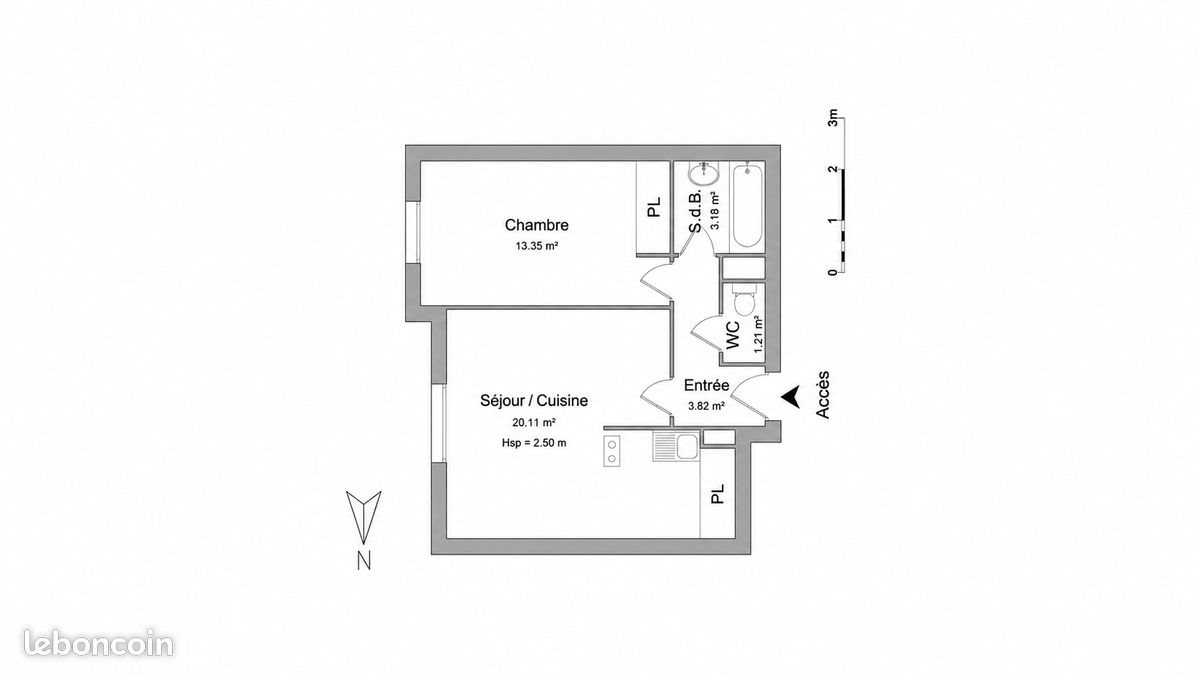 Appartement à louer, 42m², Le Pontet