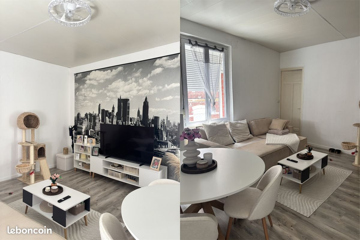 Appartement à louer, 53m², Saint-Quentin