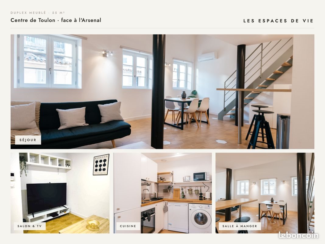 Appartement à louer, 55m², Toulon