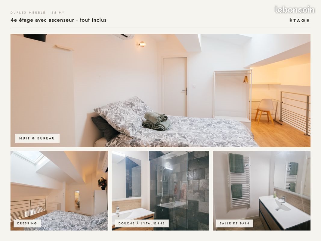 Appartement à louer, 55m², Toulon