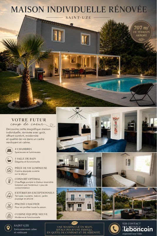 Maison à vendre, 107m², Saint-Uze