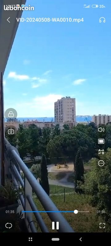 Appartement à vendre, 37m², Marseille 15ème