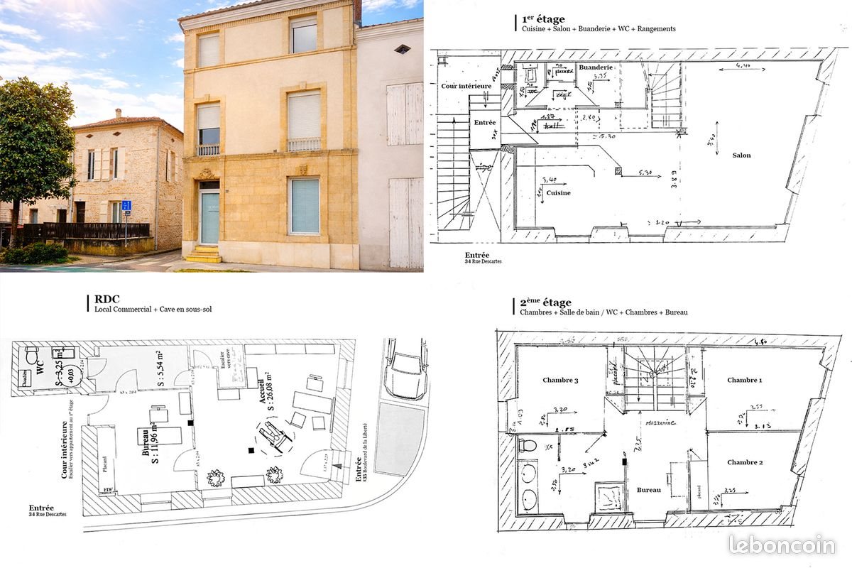 Appartement à vendre, 145m², Agen