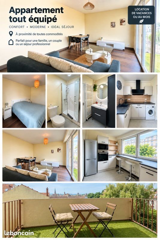 Appartement à louer, 50m², Colmar