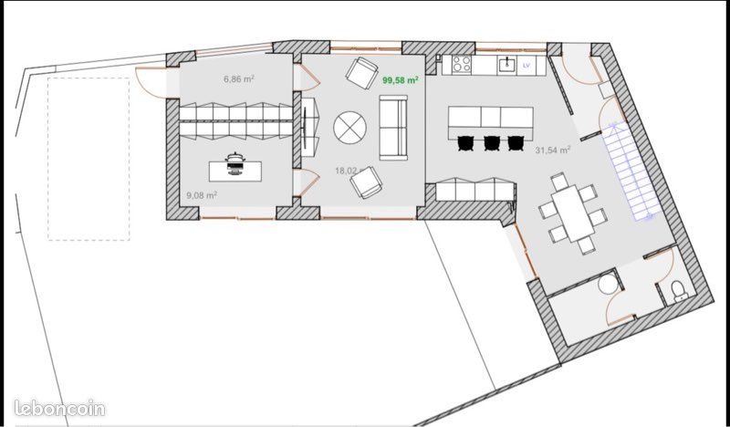 Maison à vendre, 115m², Lesquin