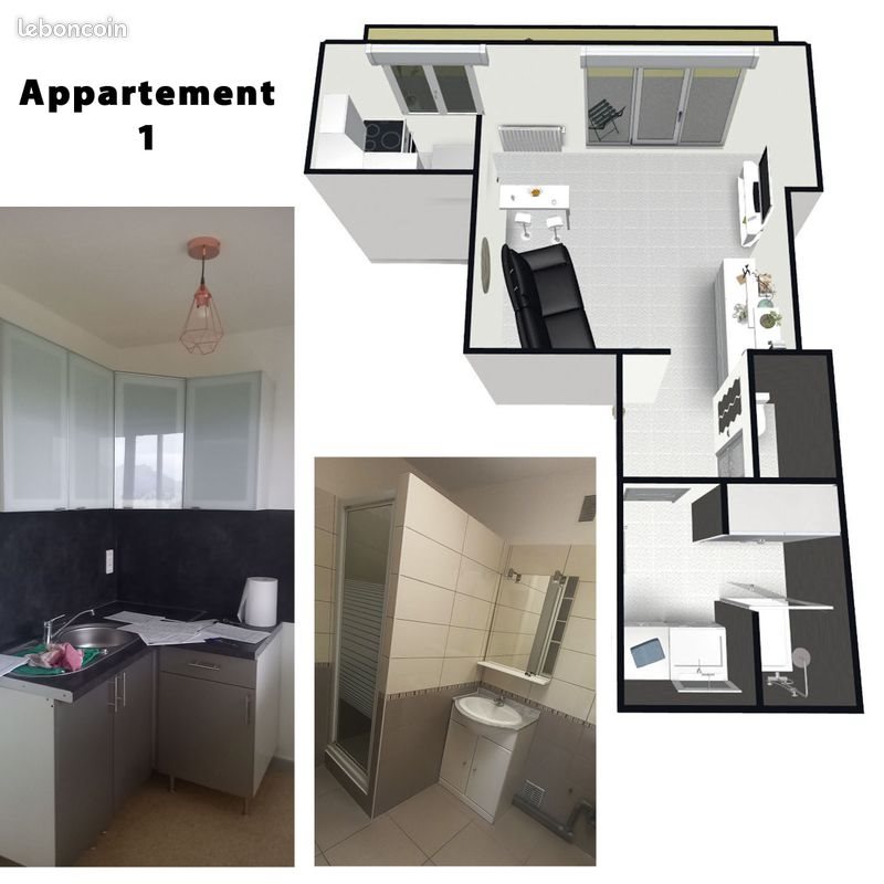 Appartement à vendre, 26m², Aubagne